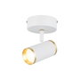 Opviq Lume - 71-11 Candelabro de Metal Laca Blanca y Antigua